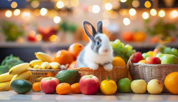 میوه های مفید برای خرگوش ها